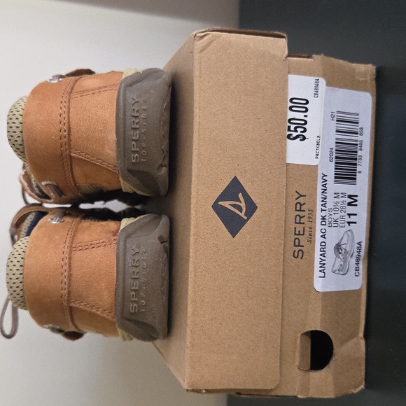 Sperry Toddler Laynard Boat Shoe - Picture 4 of 7